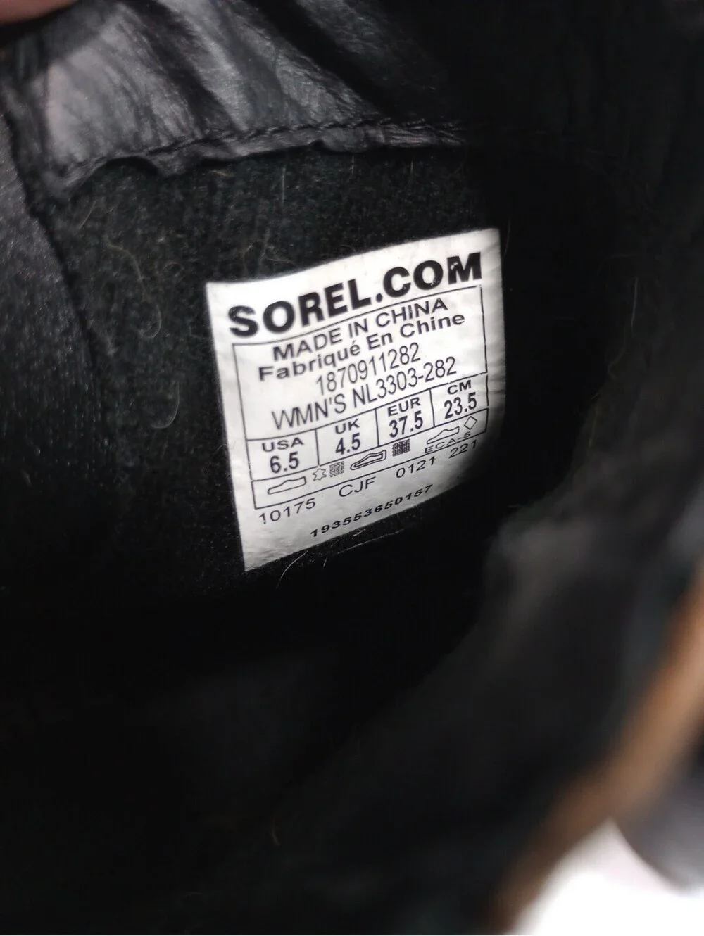SOREL Chelsea Boot Chunky Block Heal Burro Brown Ankle Boots 6.5